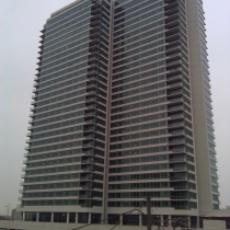 Captured Fixed and Projected Window Wall